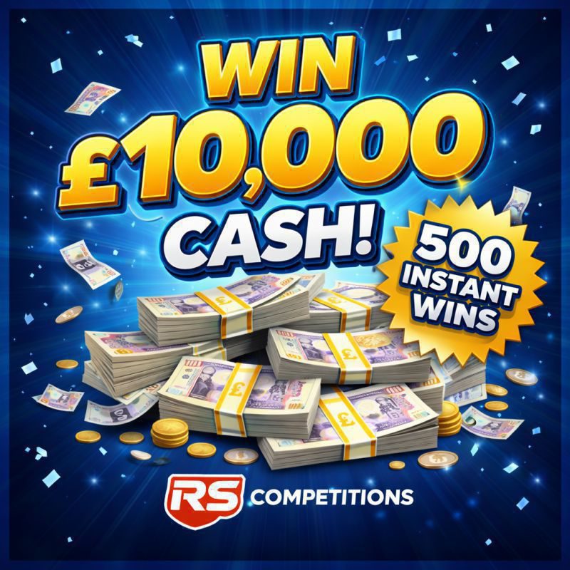 Win £10,000 Tax Free Cash